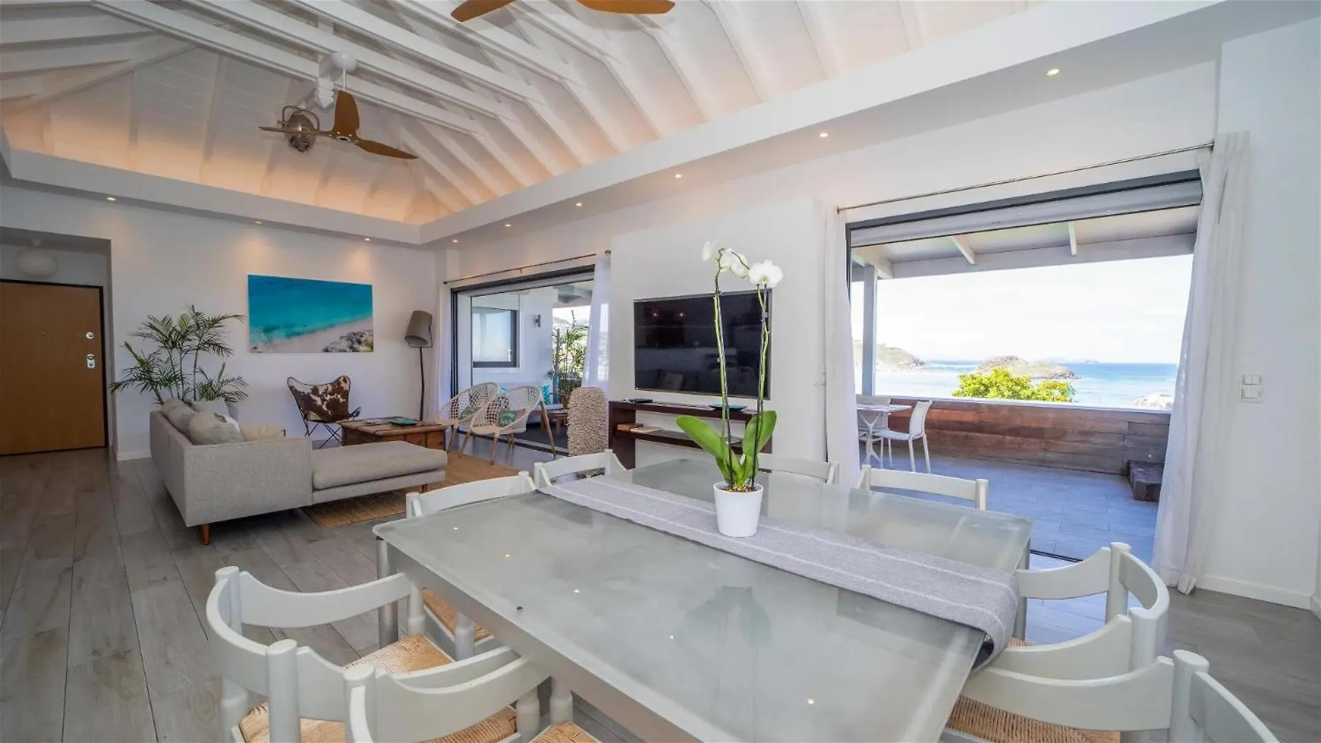 Romantic Holiday Rental Villa In St Barths Petit Cul-de-Sac