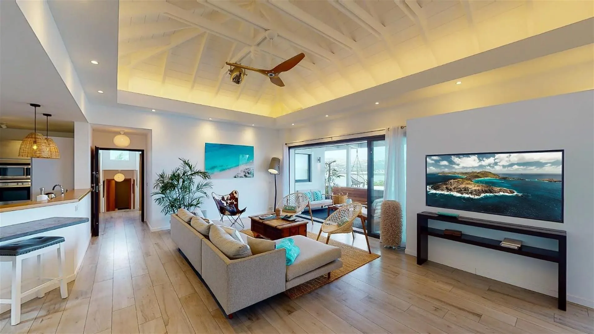 Romantic Holiday Rental Villa In St Barths Petit Cul-de-Sac