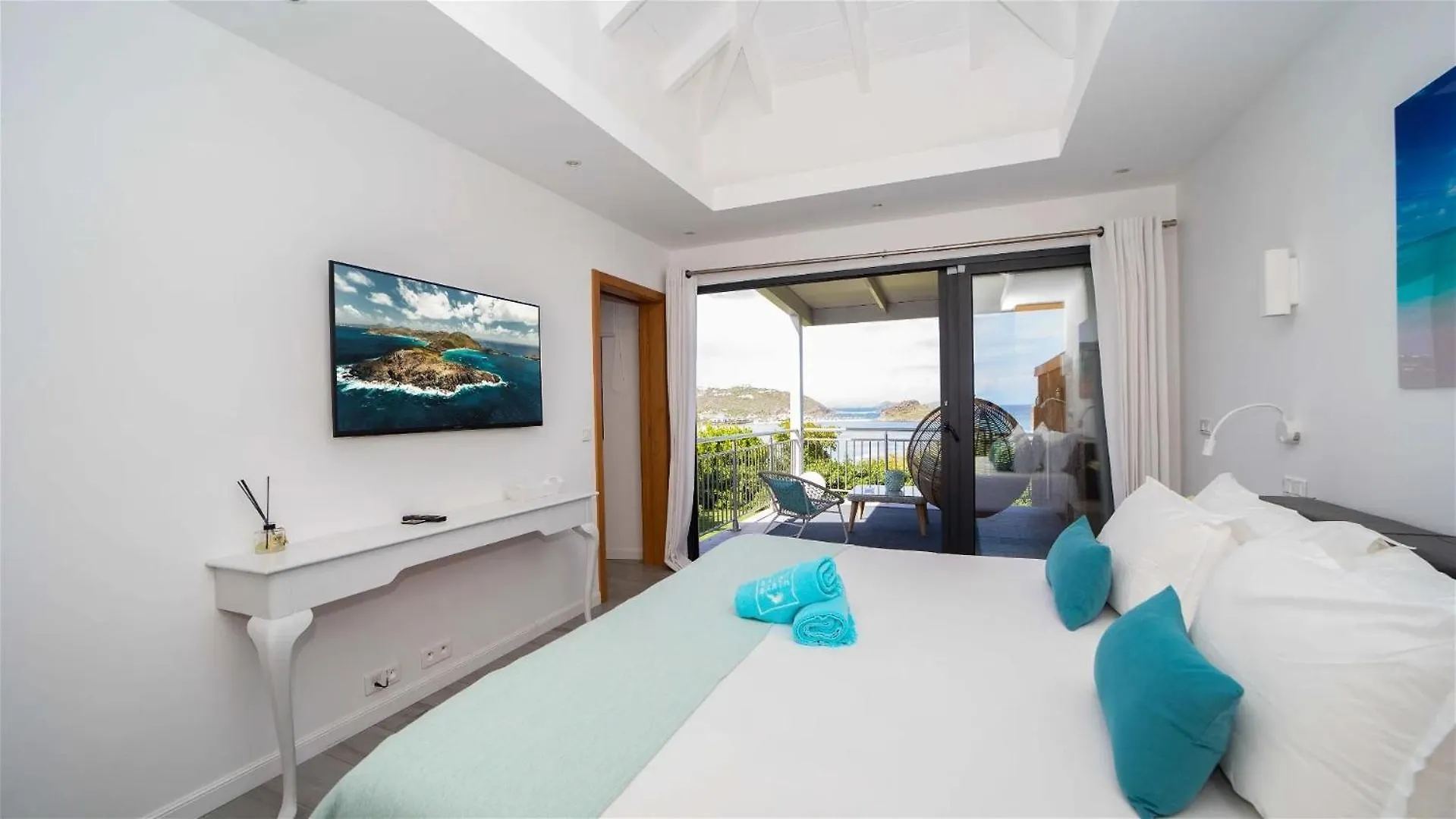 Romantic Holiday Rental Villa In St Barths Petit Cul-de-Sac Saint-Barthelemy