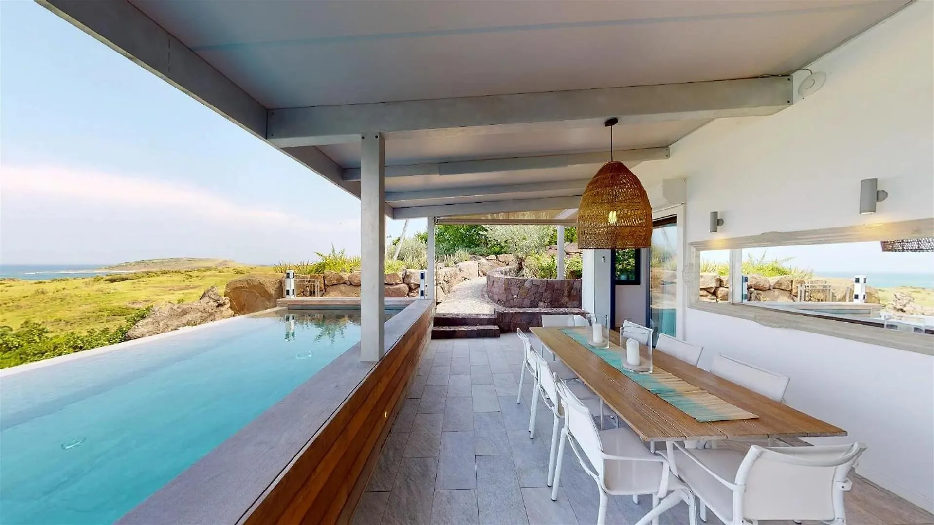 Romantic Holiday Rental Villa In St Barths Petit Cul-de-Sac Saint-Barthelemy